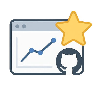 Counting GitHub Stars logo